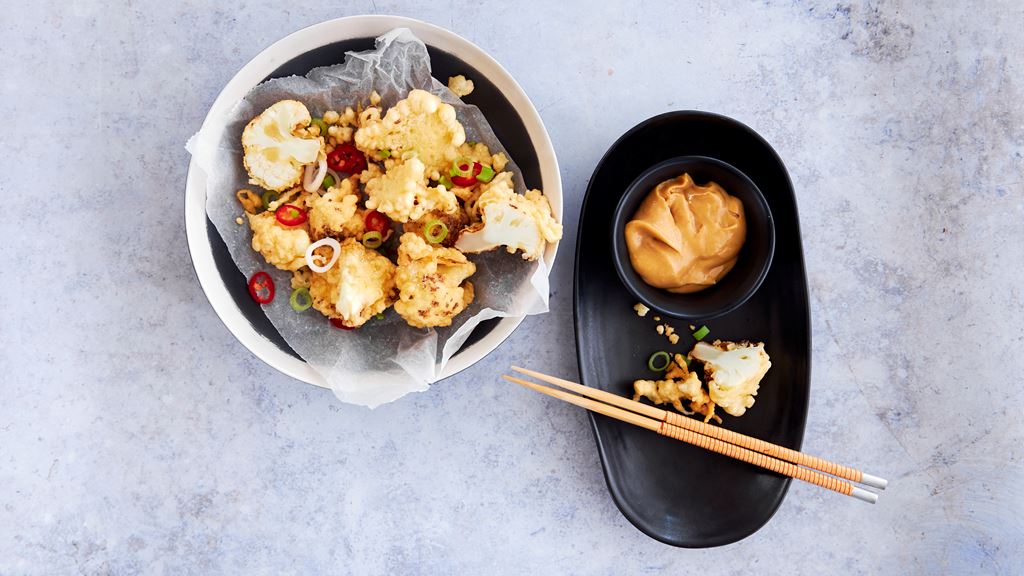 Tempura di cavolfiori