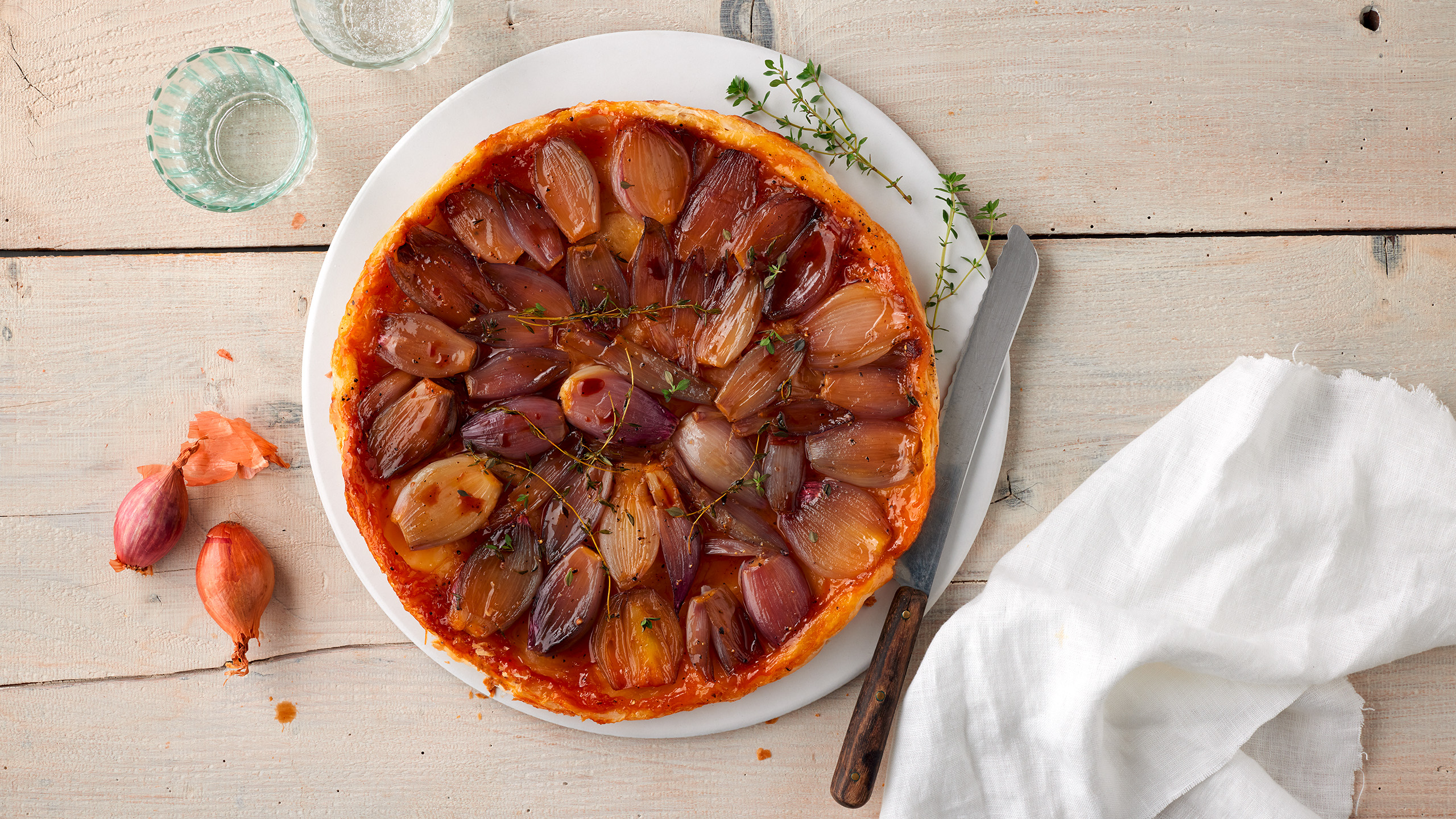 Schalotten-Tarte Tatin