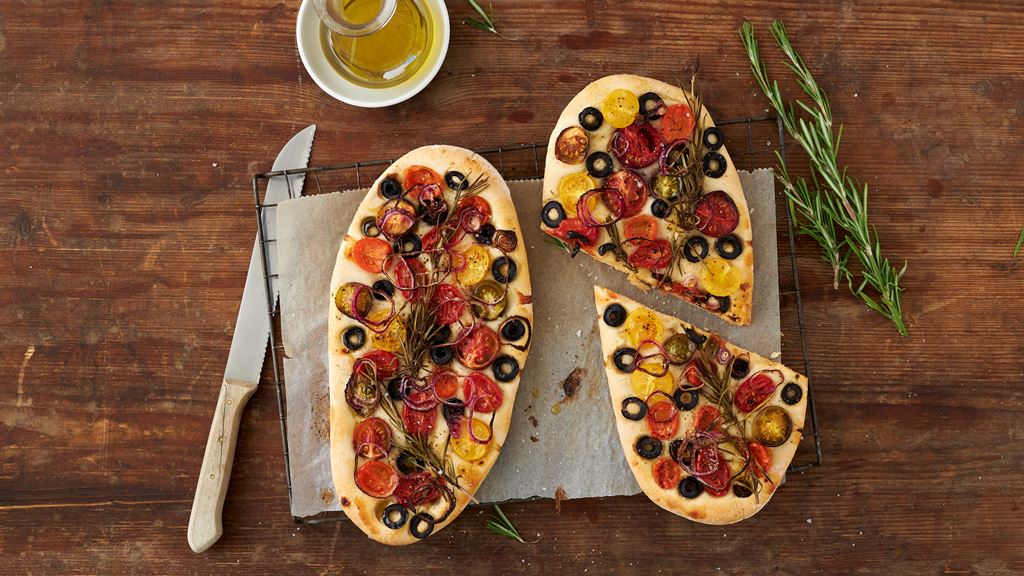 Focaccia à la tomate