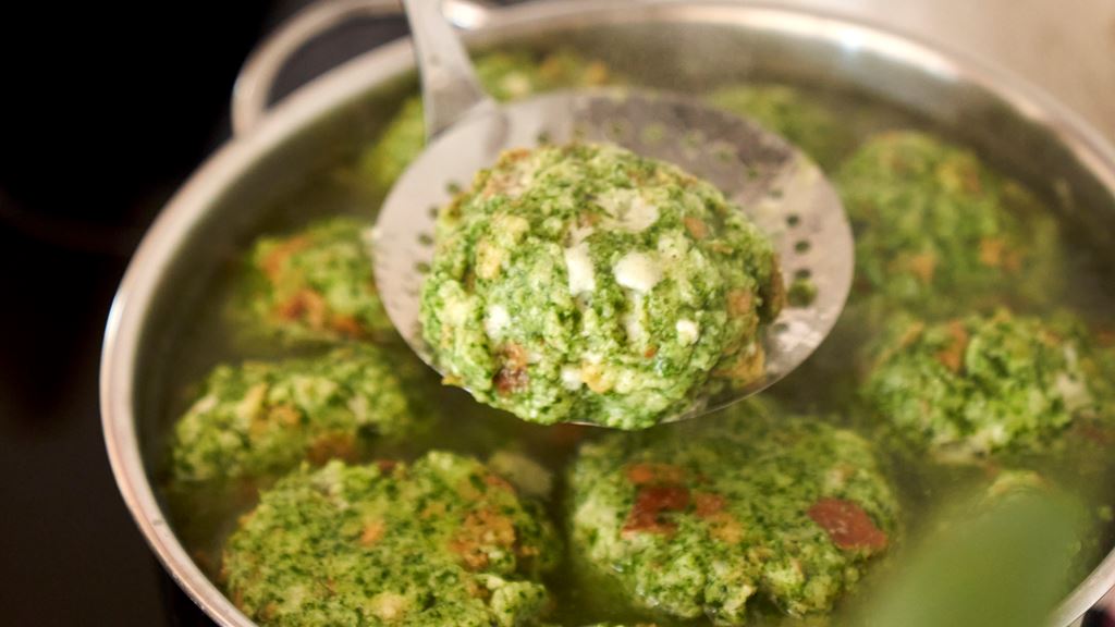Spinatknödel