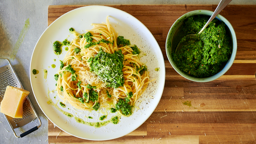 Pesto di cavolo piuma